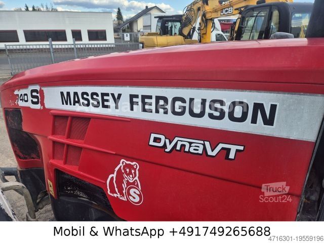 Tractor AGCO MASSEY FERGUSON DVRT Exclusiv MF 8740 *6.100Std/Straßenzulassung