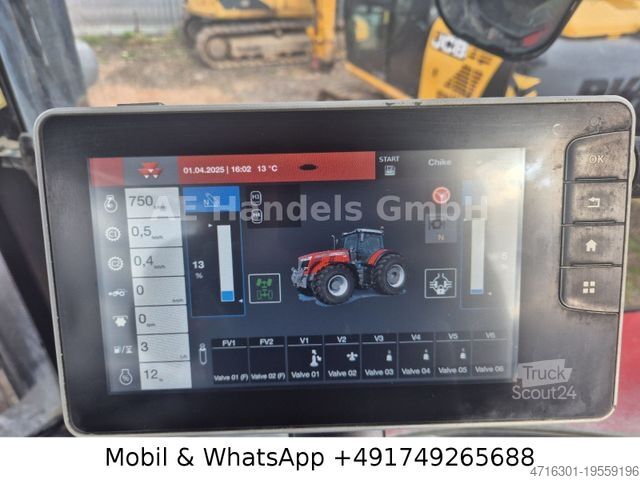 Tractor AGCO MASSEY FERGUSON DVRT Exclusiv MF 8740 *6.100Std/Straßenzulassung