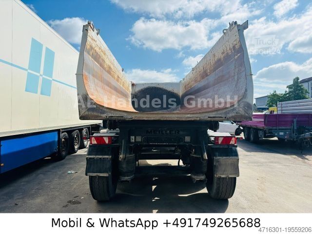 Semirremolque volquete MEILLER KISA 3 Iso Stahl *24m³ / 1.Liftachse / Alcoa