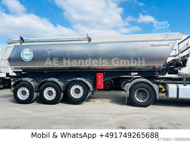 Semirremolque volquete MEILLER KISA 3 Iso Stahl *24m³ / 1.Liftachse / Alcoa