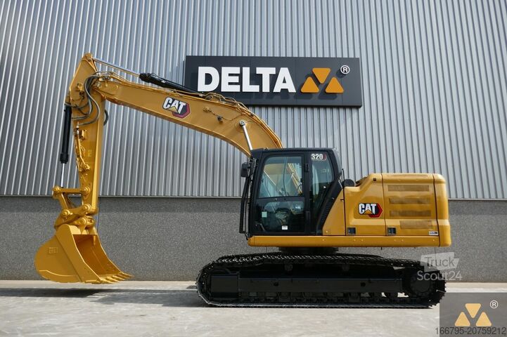 Excavadora sobre orugas Caterpillar 320