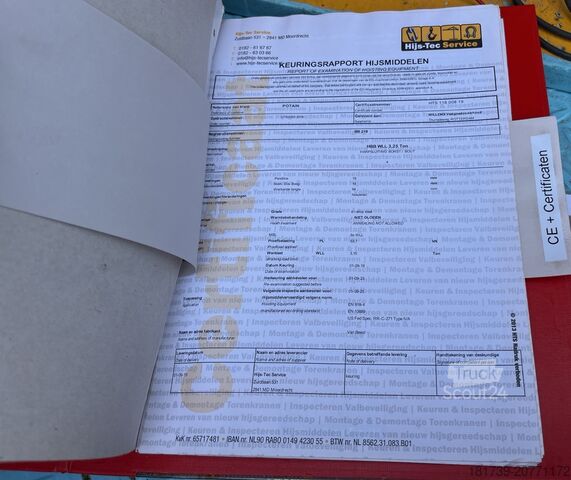 Grue à tour automontante mobile Potain IGO32 Tri/A Mobile self-erecting tower c