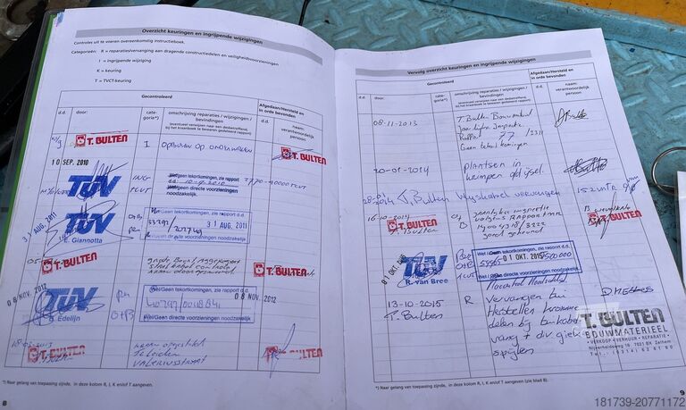 Grue à tour automontante mobile Potain IGO32 Tri/A Mobile self-erecting tower c