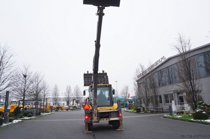Retroescavatore MECALAC TLB870 backhoe loader/1990 MTH!/joystick