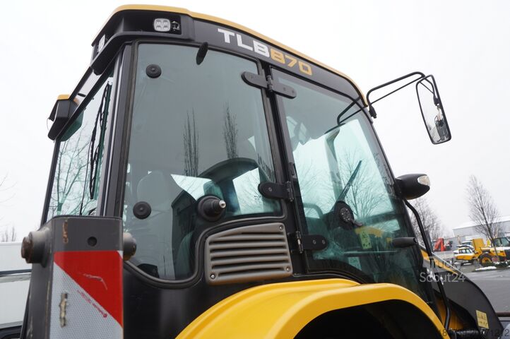 Retroescavatore MECALAC TLB870 backhoe loader/1990 MTH!/joystick