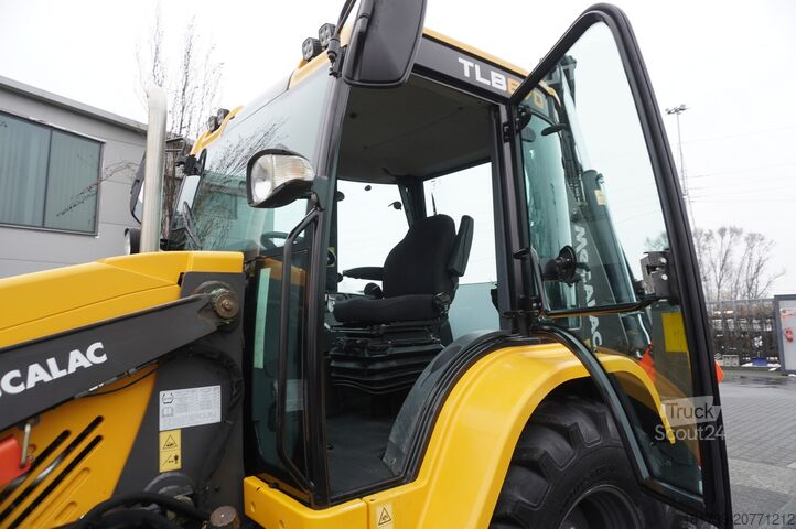 Retroescavatore MECALAC TLB870 backhoe loader/1990 MTH!/joystick
