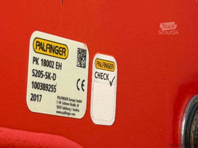 Basculante de 3 lados Scania P360 6x2 3 zijdige Kipper/ Palfinger PK 18002-E...