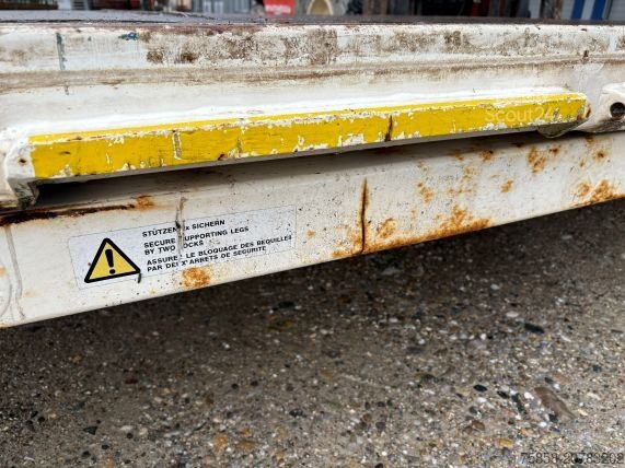 Caisse mobile ouverte Krone 7,45m BDF Plattform mehrfach vorhanden