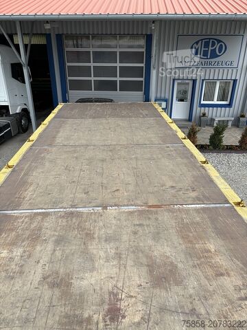 Caisse mobile ouverte Krone 7,82m BDF Plattform mehrfach