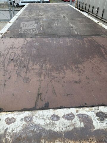 Caisse mobile ouverte Krone 7,82m Baustoff Brücken Zurringe Kranbar