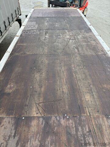 Caisse mobile ouverte Krone 7,82m Baustoff Brücken Zurringe Kranbar