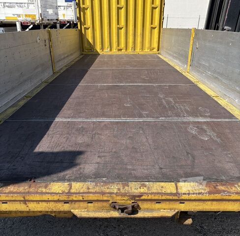 Caisse mobile ouverte Krone Baustoff Wechselbrücke 7,45m Türen