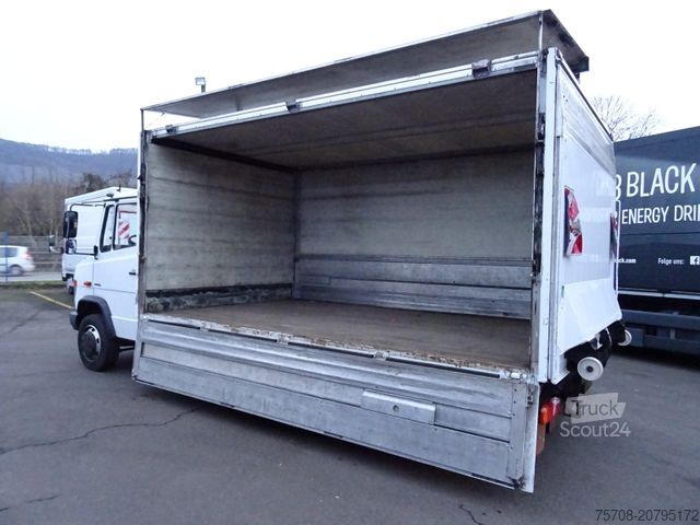 Furgoneta de bebidas MERCEDES-BENZ 816 D Vario*4,2m Schwenkwand*B/L*1,5t LBW*2x AHK