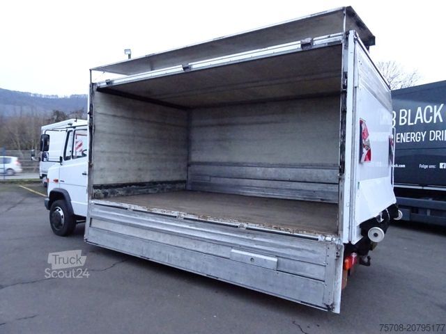 Furgoneta de bebidas MERCEDES-BENZ 816 D Vario*4,2m Schwenkwand*B/L*1,5t LBW*2x AHK