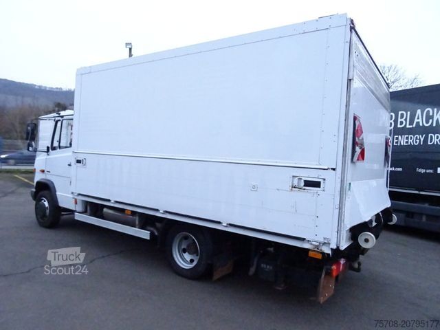 Furgoneta de bebidas MERCEDES-BENZ 816 D Vario*4,2m Schwenkwand*B/L*1,5t LBW*2x AHK