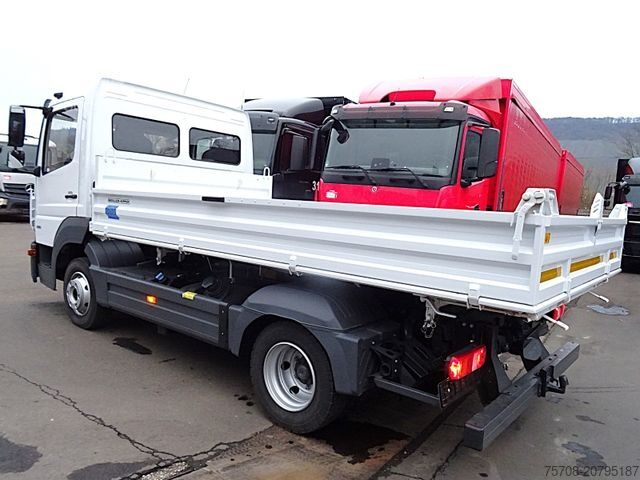 Trijų pusių savivartis furgonas MERCEDES-BENZ 818 Atego*Meiller Kipper*2x AHK*Diff.*Neuzustand