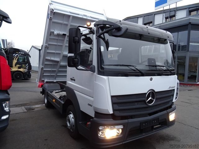 Trijų pusių savivartis furgonas MERCEDES-BENZ 818 Atego*Meiller Kipper*2x AHK*Diff.*Neuzustand