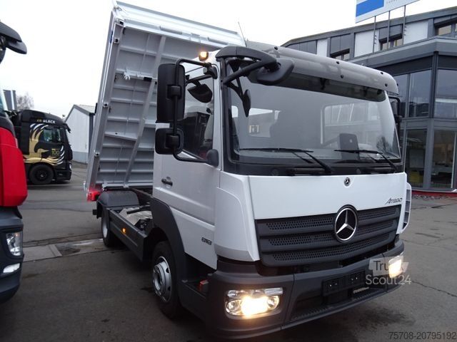 Trijų pusių savivartis furgonas MERCEDES-BENZ 818 Atego*Meiller Kipper*2x AHK*Diff.*Neuzustand