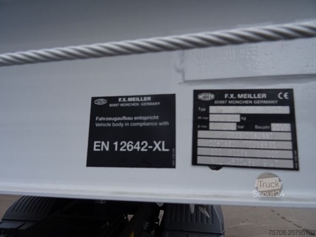 Trijų pusių savivartis furgonas MERCEDES-BENZ 818 Atego*Meiller Kipper*2x AHK*Diff.*Neuzustand