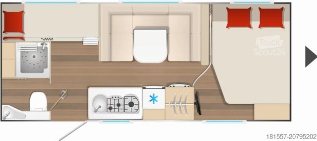 Τροχόσπιτο BÜRSTNER B66 560 TK