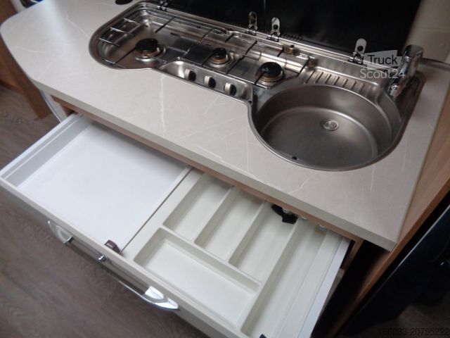 Τροχόσπιτο HOBBY de luxe 545 KMF *3-fach Etagenbett*Vorzelt*