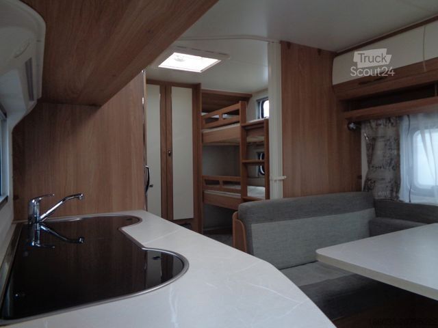 Τροχόσπιτο HOBBY de luxe 545 KMF *3-fach Etagenbett*Vorzelt*