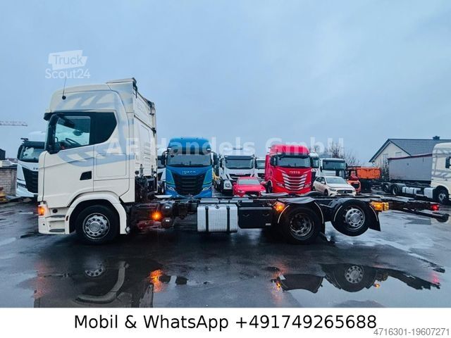 Autocamion cu caroserie interschimbabilă SCANIA S450 HighLine BDF*Retarder/2xTank/AHK/Standklima