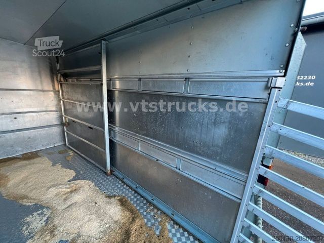 Atrelado de transporte de cavalos IFOR WILLIAMS TA35 PKW Tandem Viehanhänger