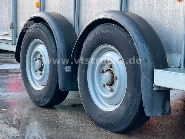 Atrelado de transporte de cavalos IFOR WILLIAMS TA35 PKW Tandem Viehanhänger