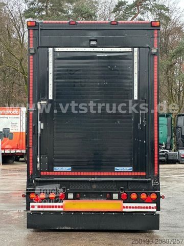 Atrelado de transporte de cavalos MENKE-JANZEN 4.Stock Viehanhänger Hubdach, Tränke