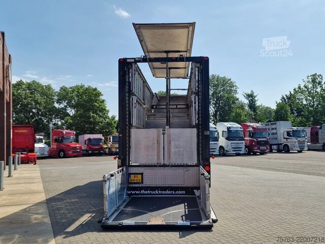 Transporte de gado Volvo FH 460 Berdex 3 deck livestock - Loadlift - Lif...