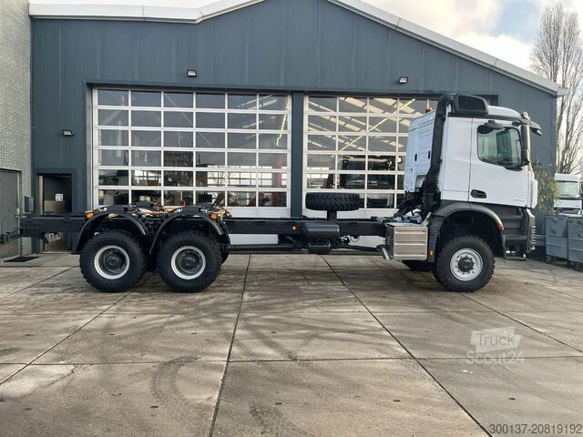 Chassis med førerhus Mercedes-Benz Arocs 3340 A 6x6 Chassis cabin