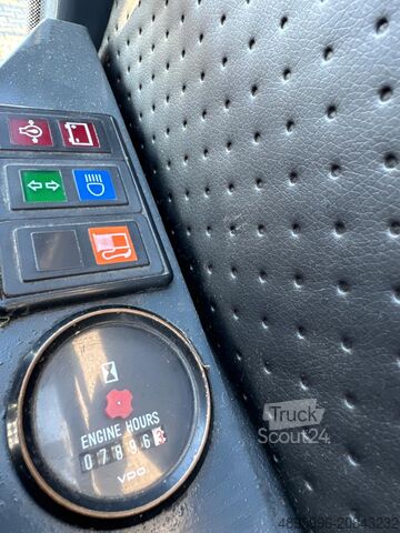 Yan yükleyici forklift Linde S50 //Duplex 4850 mm //