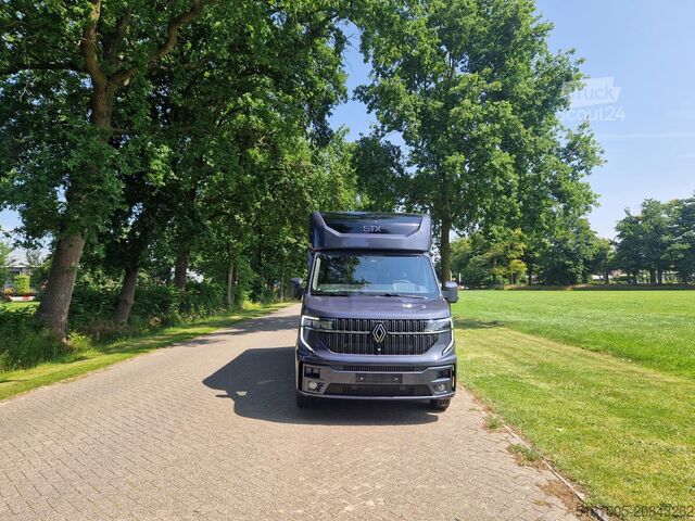 Horse transportation Renault Master STX 5 pers pro-safety paardenwagen, DEMO