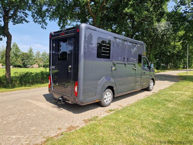 Horse transportation Renault Master STX 5 pers pro-safety paardenwagen, DEMO