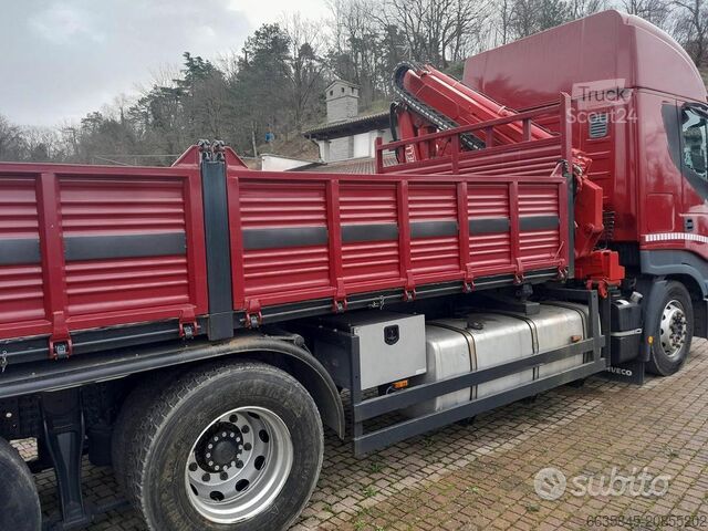 Stralis 420 Jib Grúa Basculante 3 Ejes Iveco stralis 420