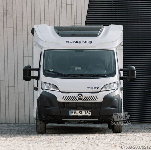 Polintegriran avtodom SUNLIGHT TS 67, Alufelgen,Markise,Skyview,REMIS,AKTION