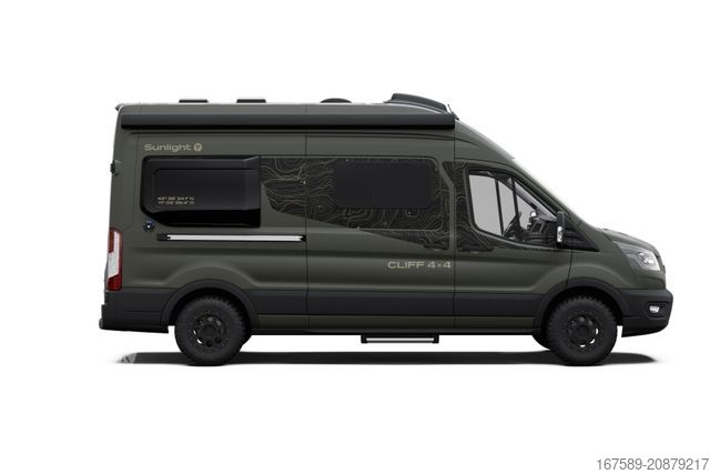 Avtodom SUNLIGHT Cliff 590 4x4 Green Trek, Delta,Navi,AHK,AKTION