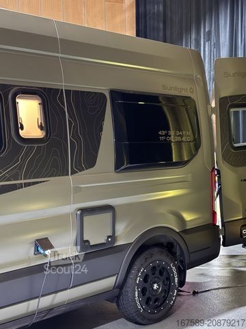 Camping-car SUNLIGHT Cliff 590 4x4 Green Trek, Delta,Navi,AHK,AKTION