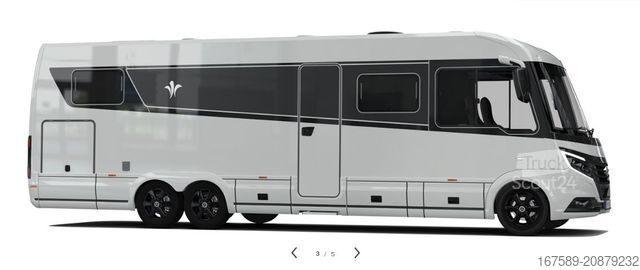 Integrirani avtodom NIESMANN+BISCHOFF Arto 88,Eifelgrau,Vollluftfdr,Gastnk,Hubbett,AHK