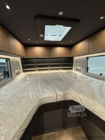 Integrirani avtodom NIESMANN+BISCHOFF Arto 88,Eifelgrau,Vollluftfdr,Gastnk,Hubbett,AHK