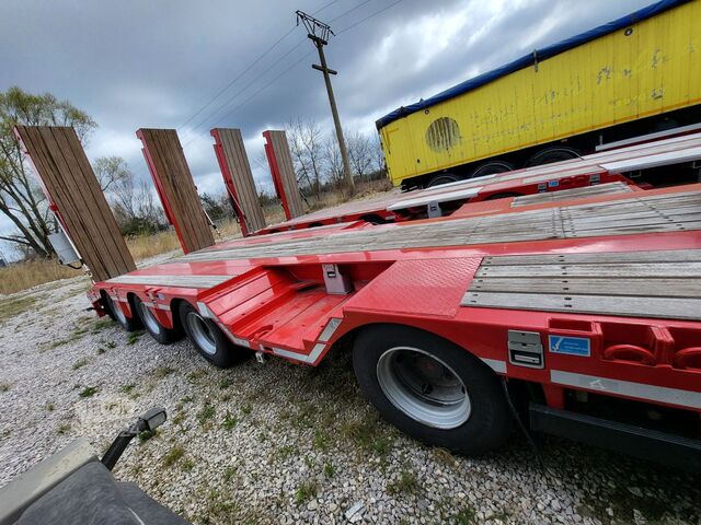 Semiremorcă cu pat joase LANGENDORF low-bed semi-trailer / 2024 / 46 t load