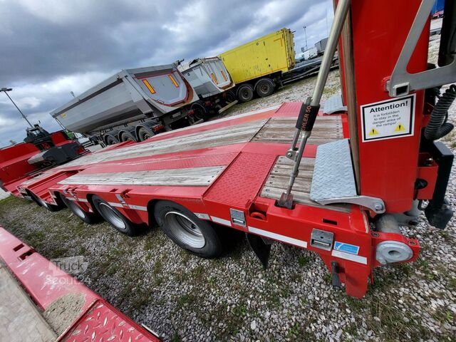 Semiremorcă cu pat joase LANGENDORF low-bed semi-trailer / 2024 / 46 t load