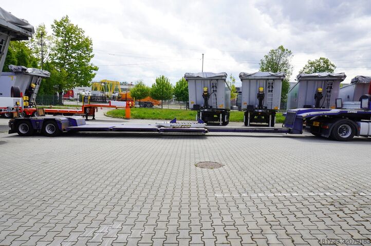 Platformă joasă CAMRO CN 26.20B low-bed semi-trailer/ Tiefbett