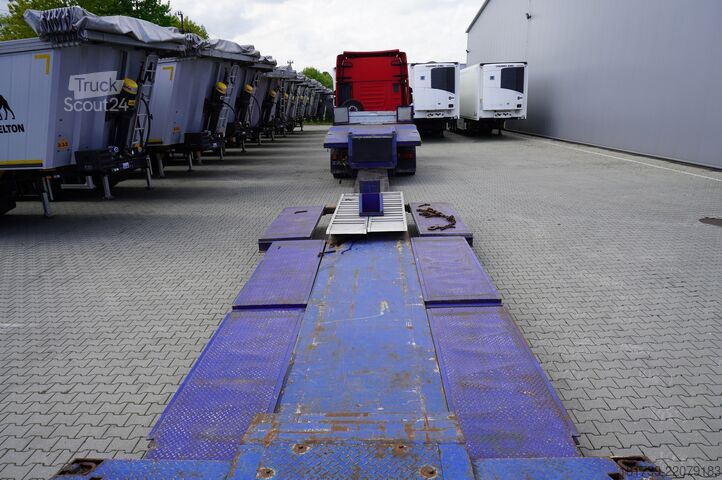 Platformă joasă CAMRO CN 26.20B low-bed semi-trailer/ Tiefbett