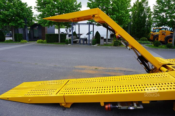 Platformă joasă AMC CASTERA S/R 38T semi-trailer / steering