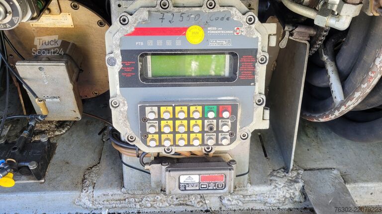 Platforma Willig 1 Achs Tankauflieger 24.000 Liter 4 Kamm