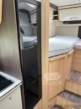 Τροχόσπιτο με προεξοχή (alcove) Forster A 699 EB m. Solar & Wechselrichter