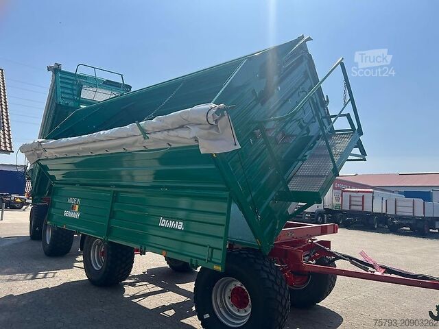 Przyczepa wywrotka Lomma 18to Interne Nr. 20609