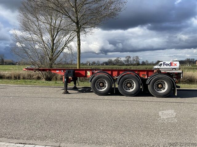 Kontejnerski transport Van Hool Tankcontainerchassis 20 FT / Disc / ADR
